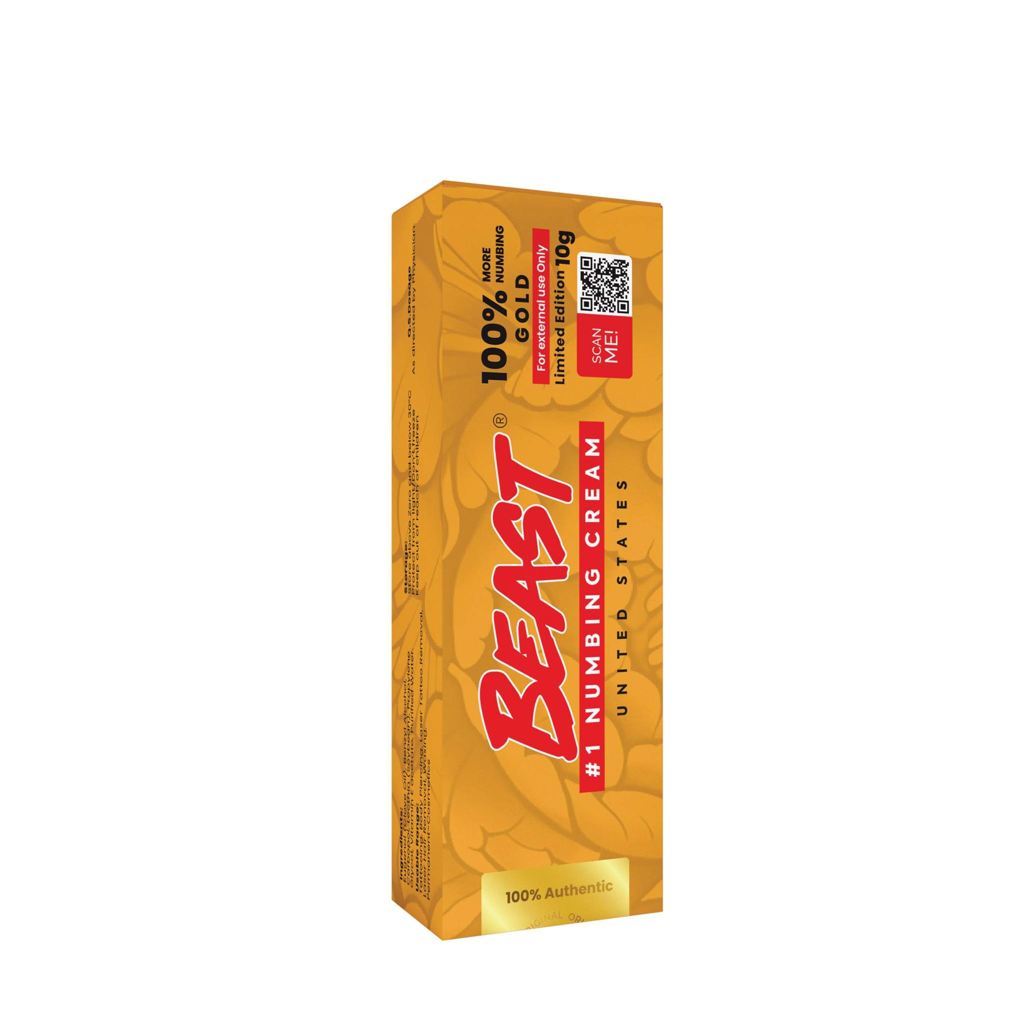NEW* BEAST Numbing Cream Gold 100% More Comfort